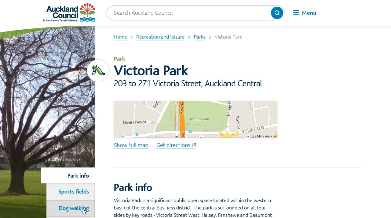 Auckland Council project case study – Desktop designs.