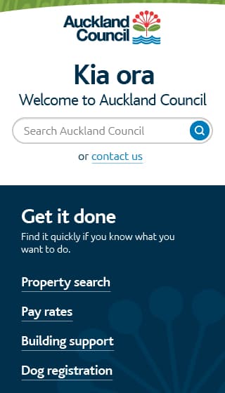 Auckland Council project case study – Mobile designs.