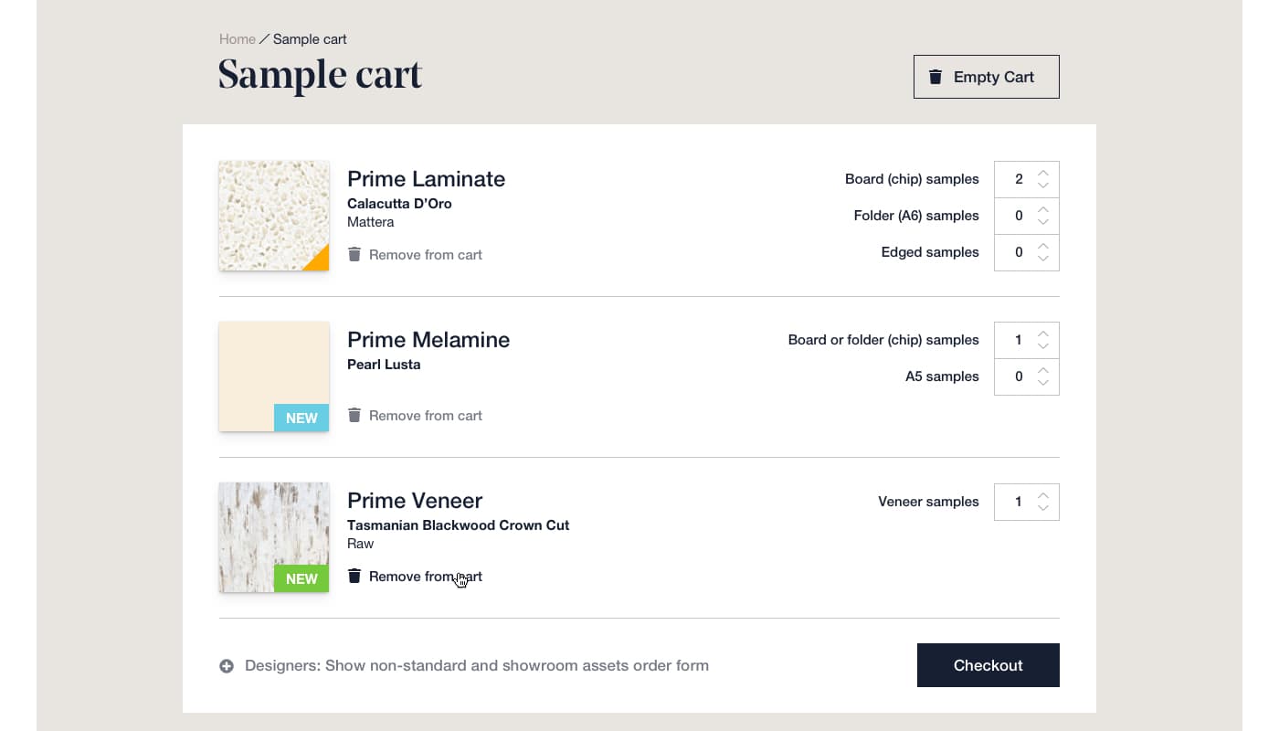 Prime Panels project case study – Desktop designs.